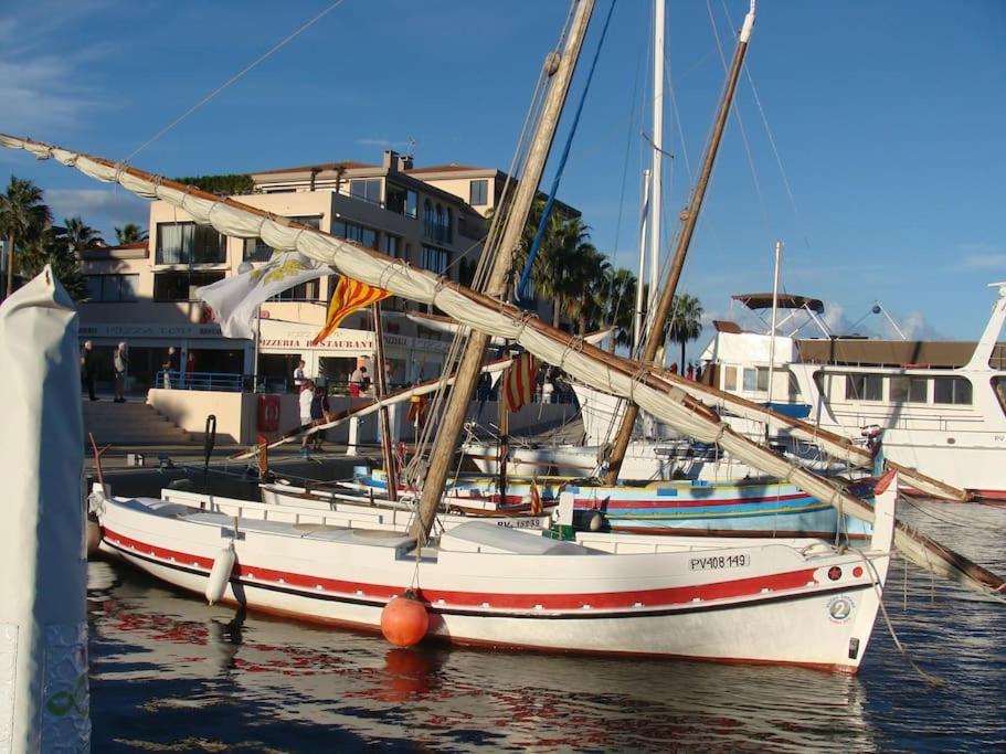 La Brise Marine ~ 300M Mer~Piscine~Clim~Wifi~Calme อาร์เจเลส-ซัวร์-แมร์ ภายนอก รูปภาพ