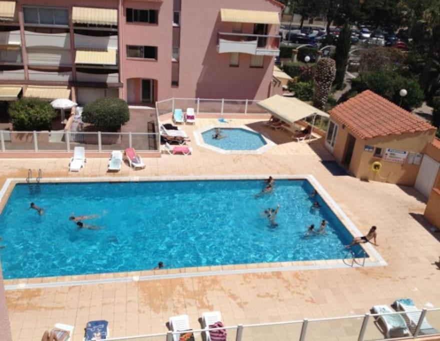 La Brise Marine ~ 300M Mer~Piscine~Clim~Wifi~Calme อาร์เจเลส-ซัวร์-แมร์ ภายนอก รูปภาพ